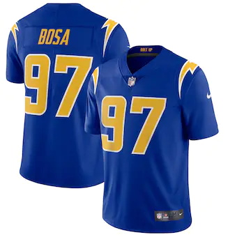 mens nike joey bosa royal los angeles chargers 2nd alternat